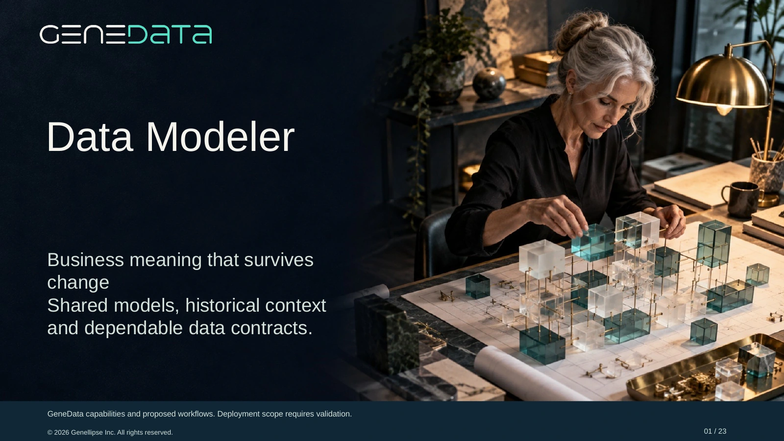 Data Modeler presentation cover