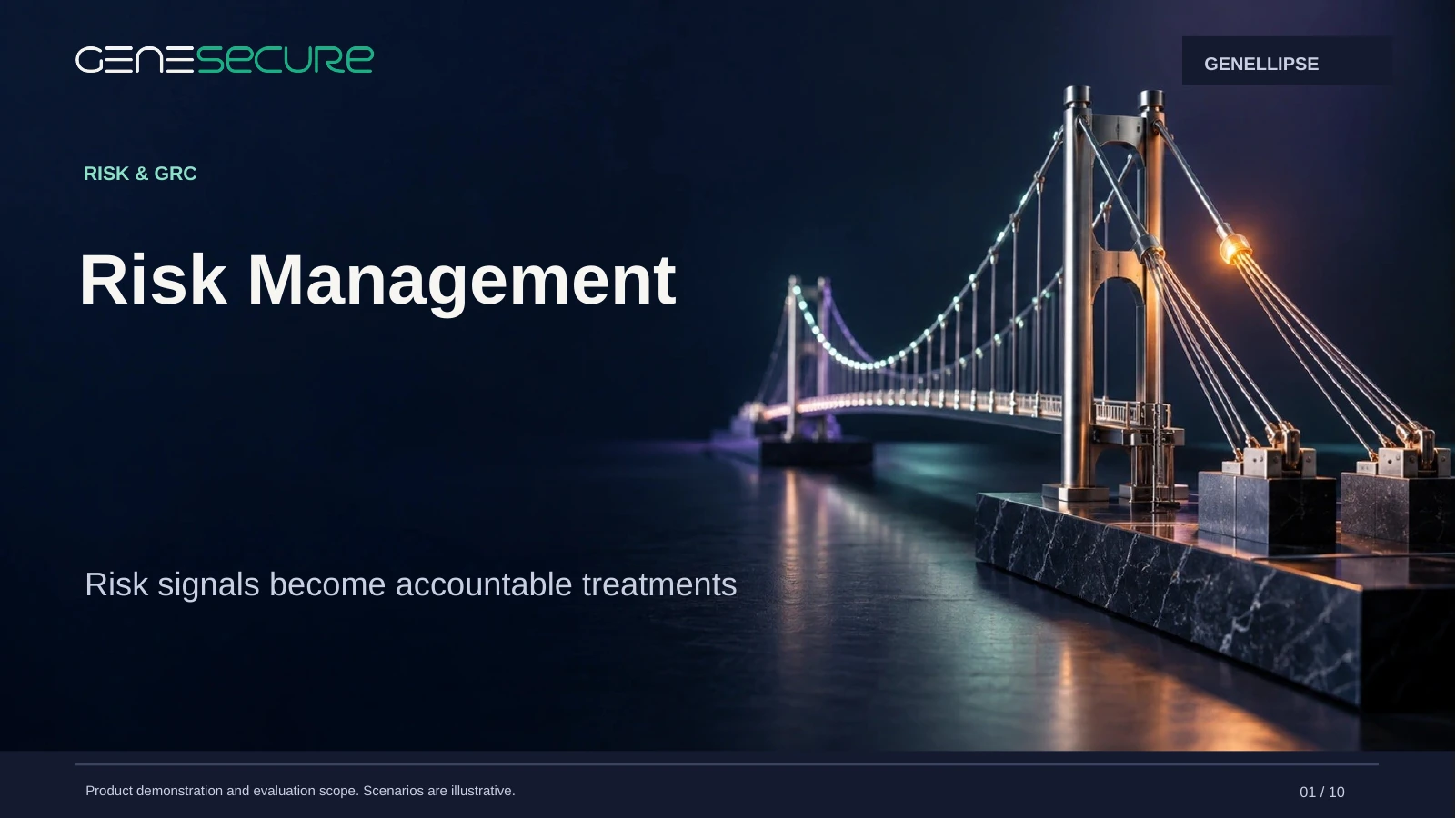 Risk Management presentation cover