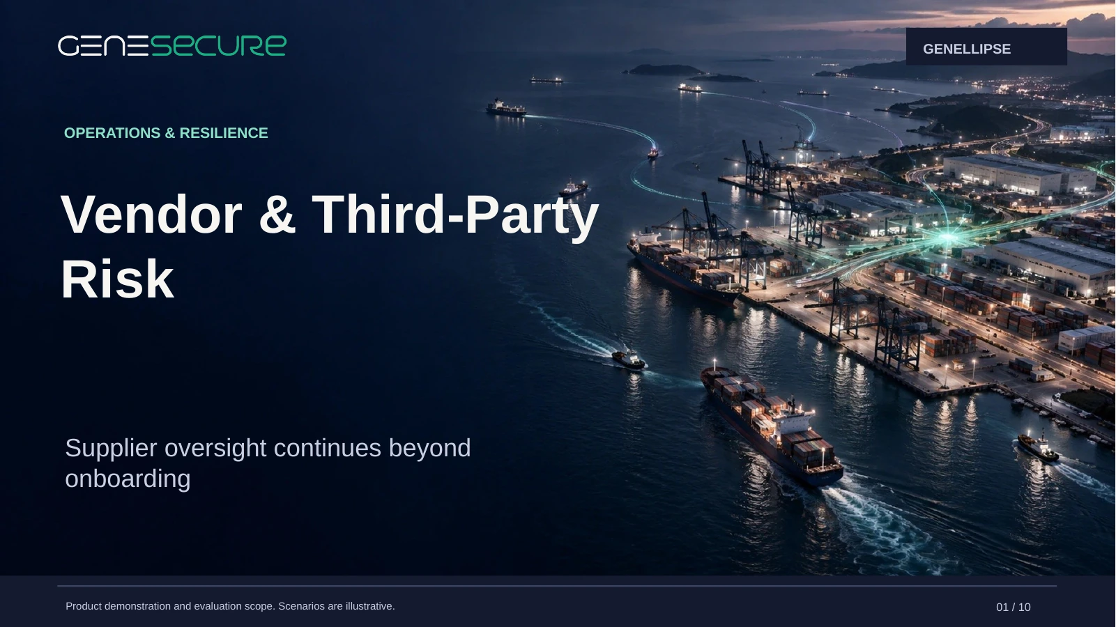 Vendor & Third-Party Risk presentation cover